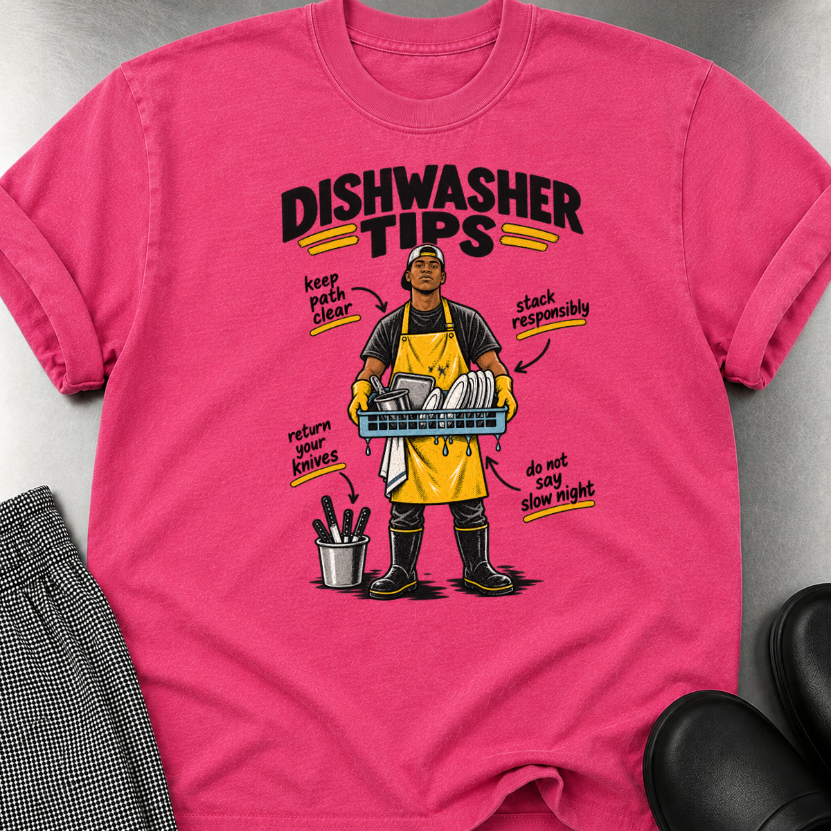 Dishwasher Tips T-Shirt