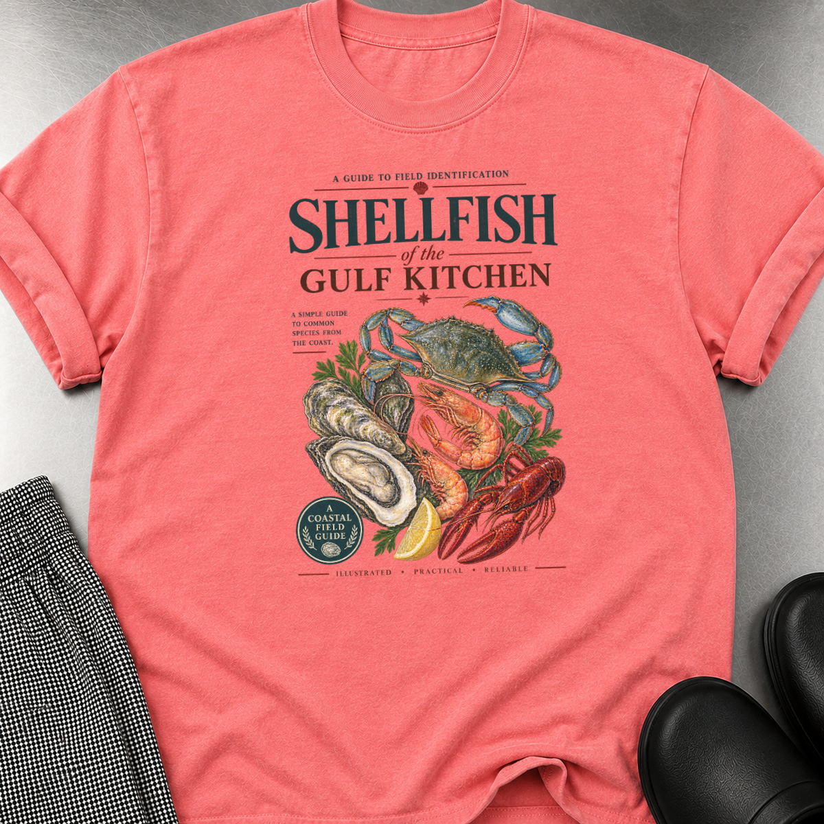 Field Guide to Shellfish T-Shirt