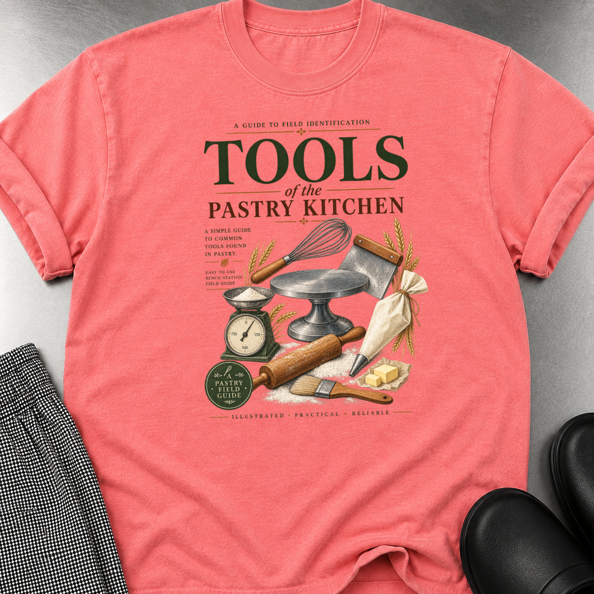 Field Guide to Pastry Tools T-Shirt