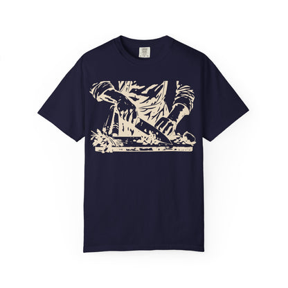 Chef Cutting Vegetables T-shirt