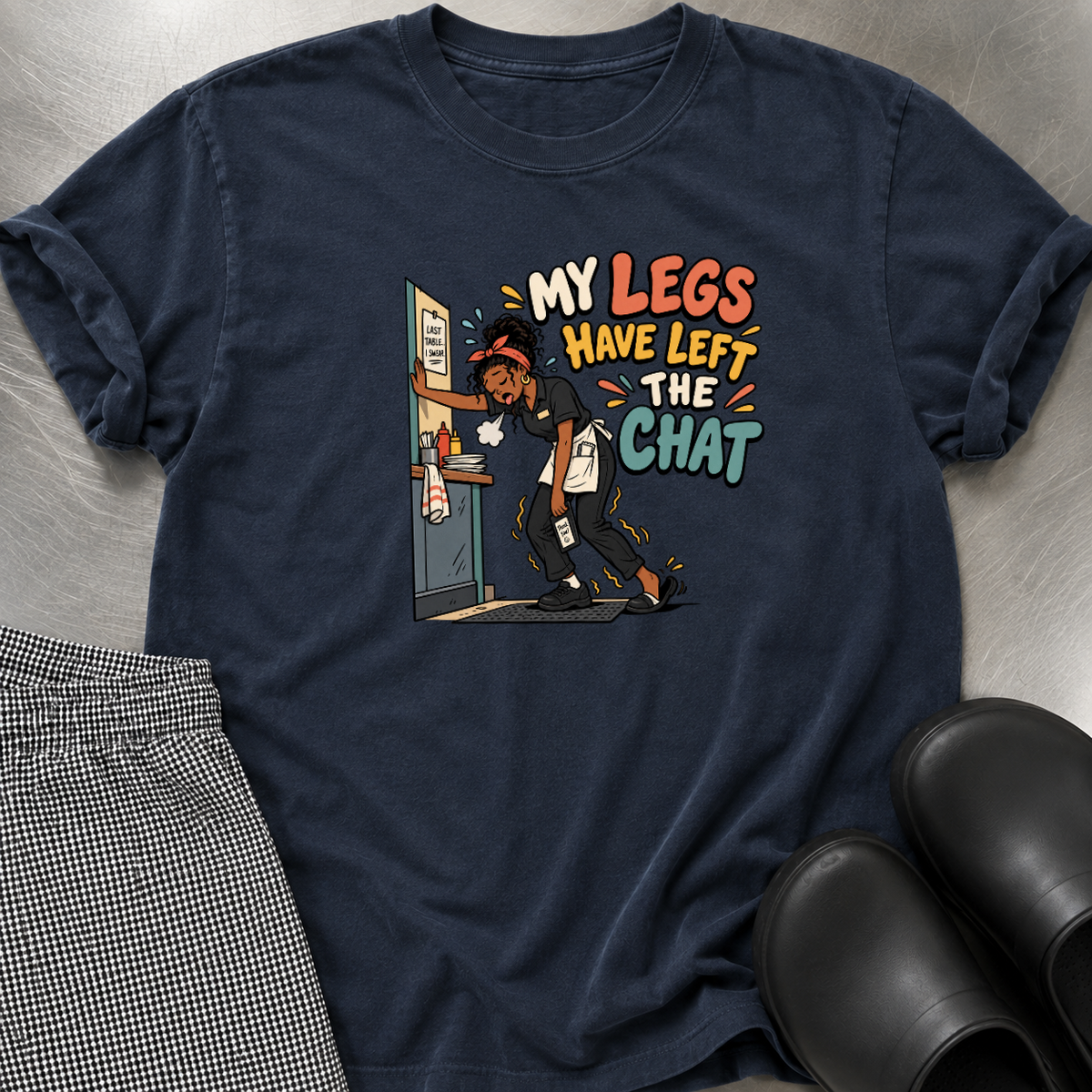 Legs Left the Chat T-Shirt