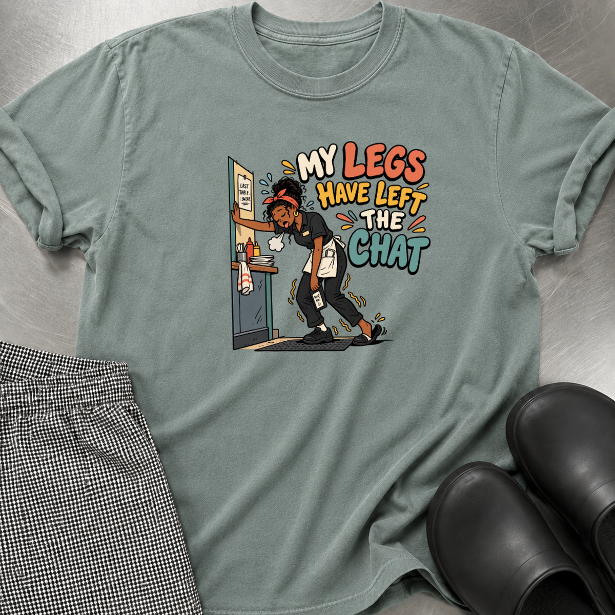 Legs Left the Chat T-Shirt