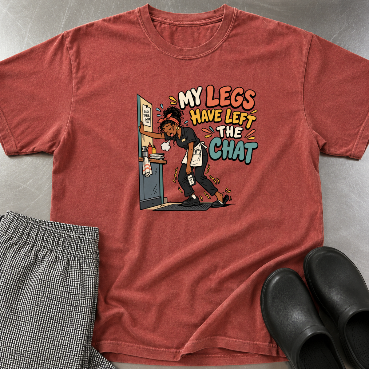 Legs Left the Chat T-Shirt