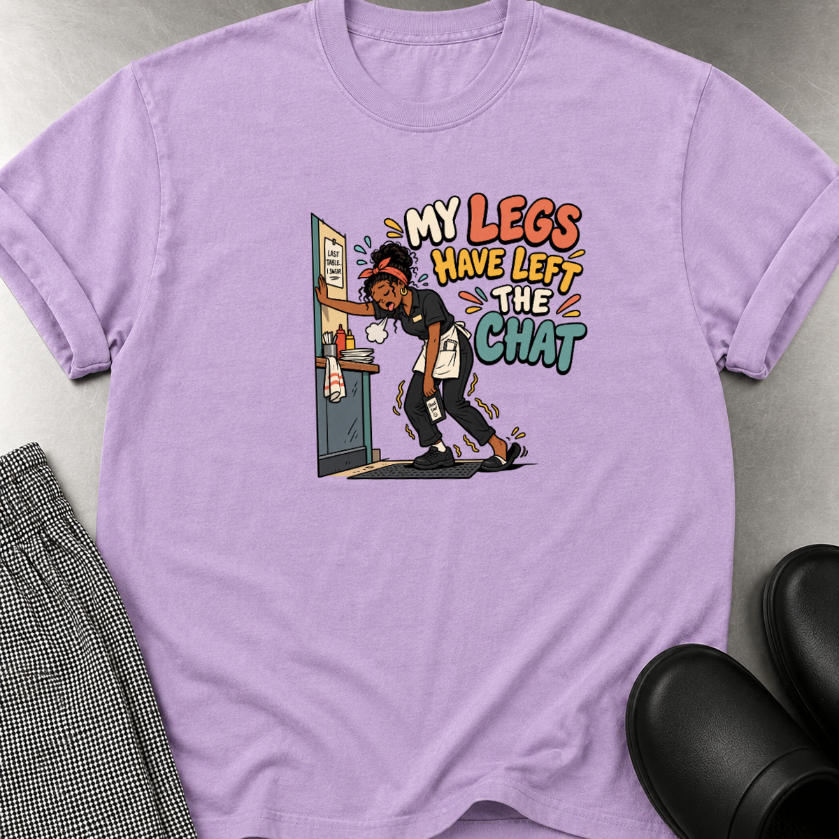 Legs Left the Chat T-Shirt