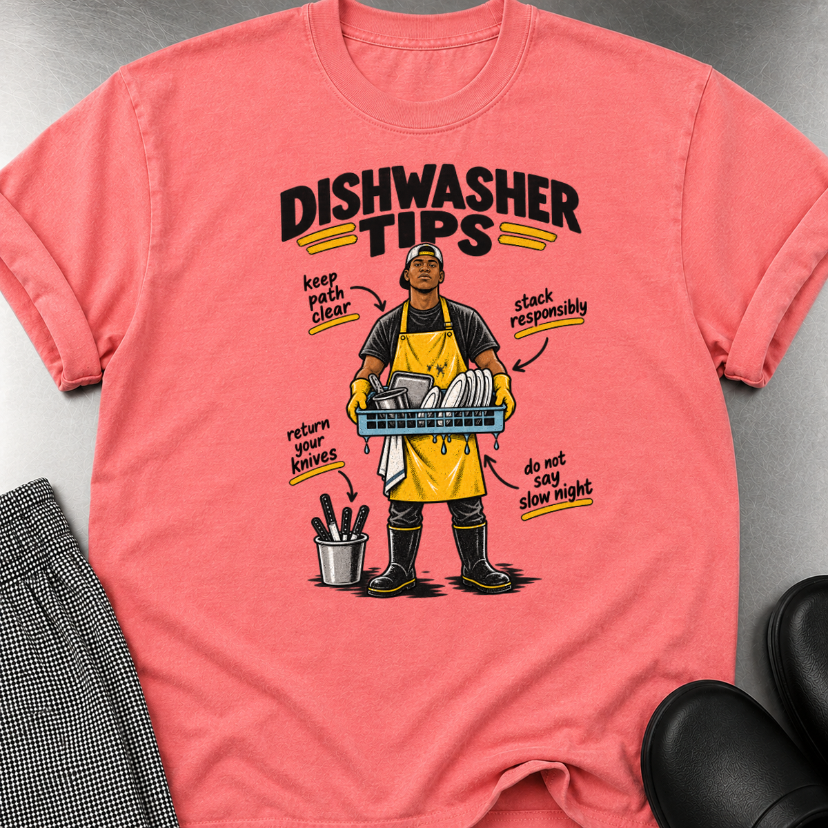 Dishwasher Tips T-Shirt