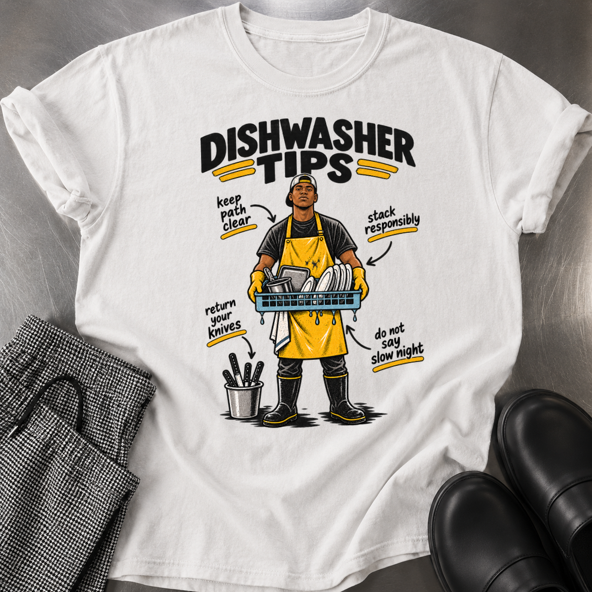 Dishwasher Tips T-Shirt