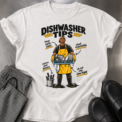 Dishwasher Tips T-Shirt
