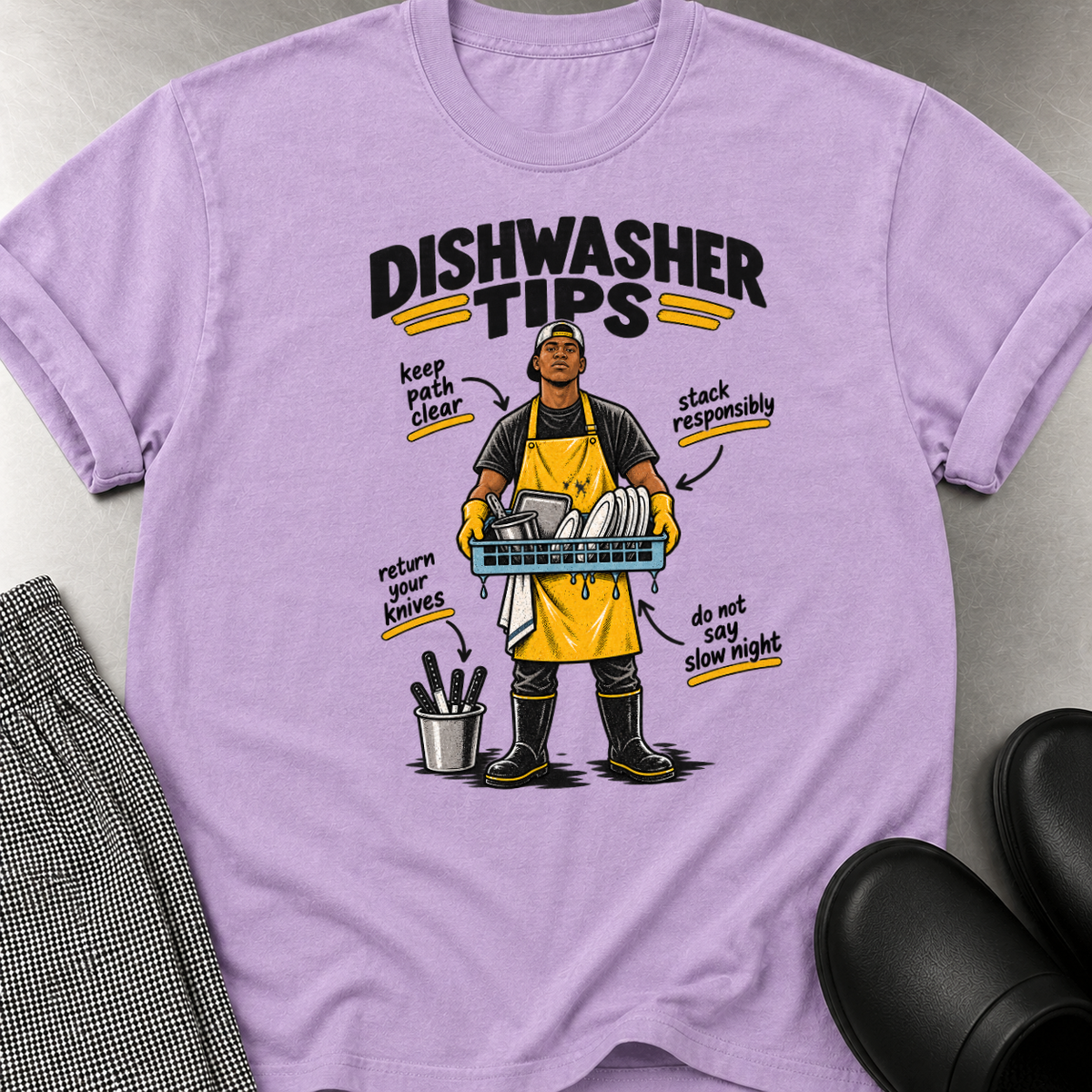 Dishwasher Tips T-Shirt