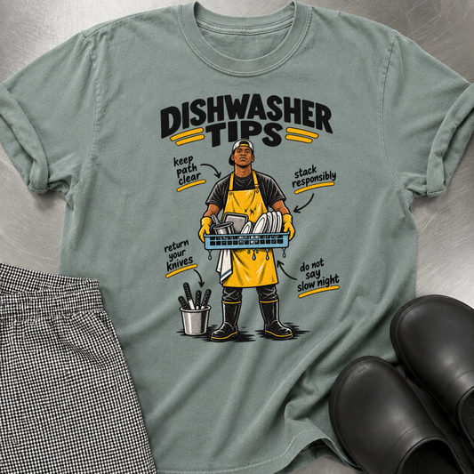 Dishwasher Tips T-Shirt