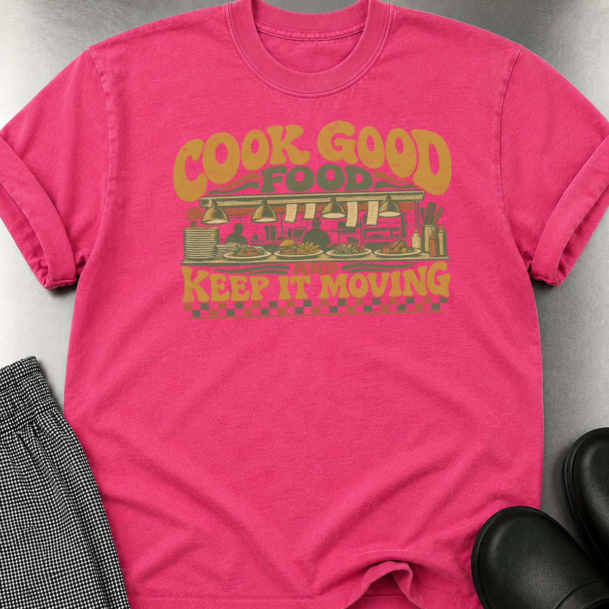 Cook Good Food T-Shirt