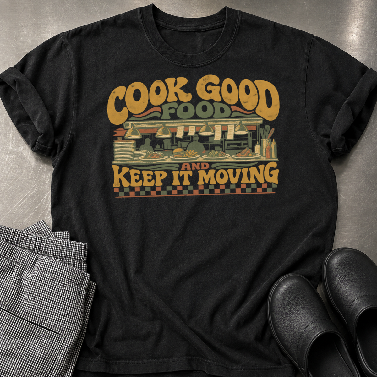 Cook Good Food T-Shirt