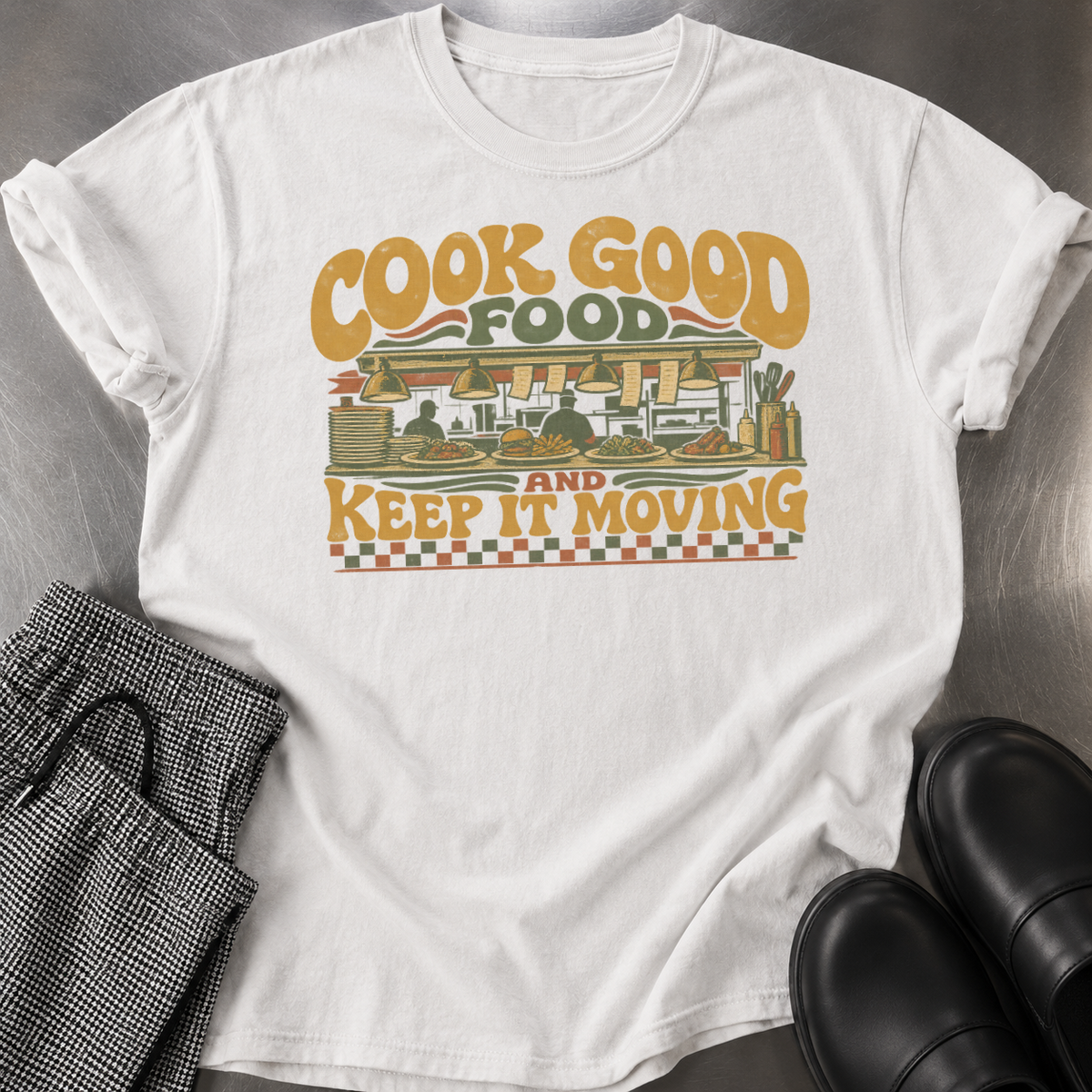 Cook Good Food T-Shirt