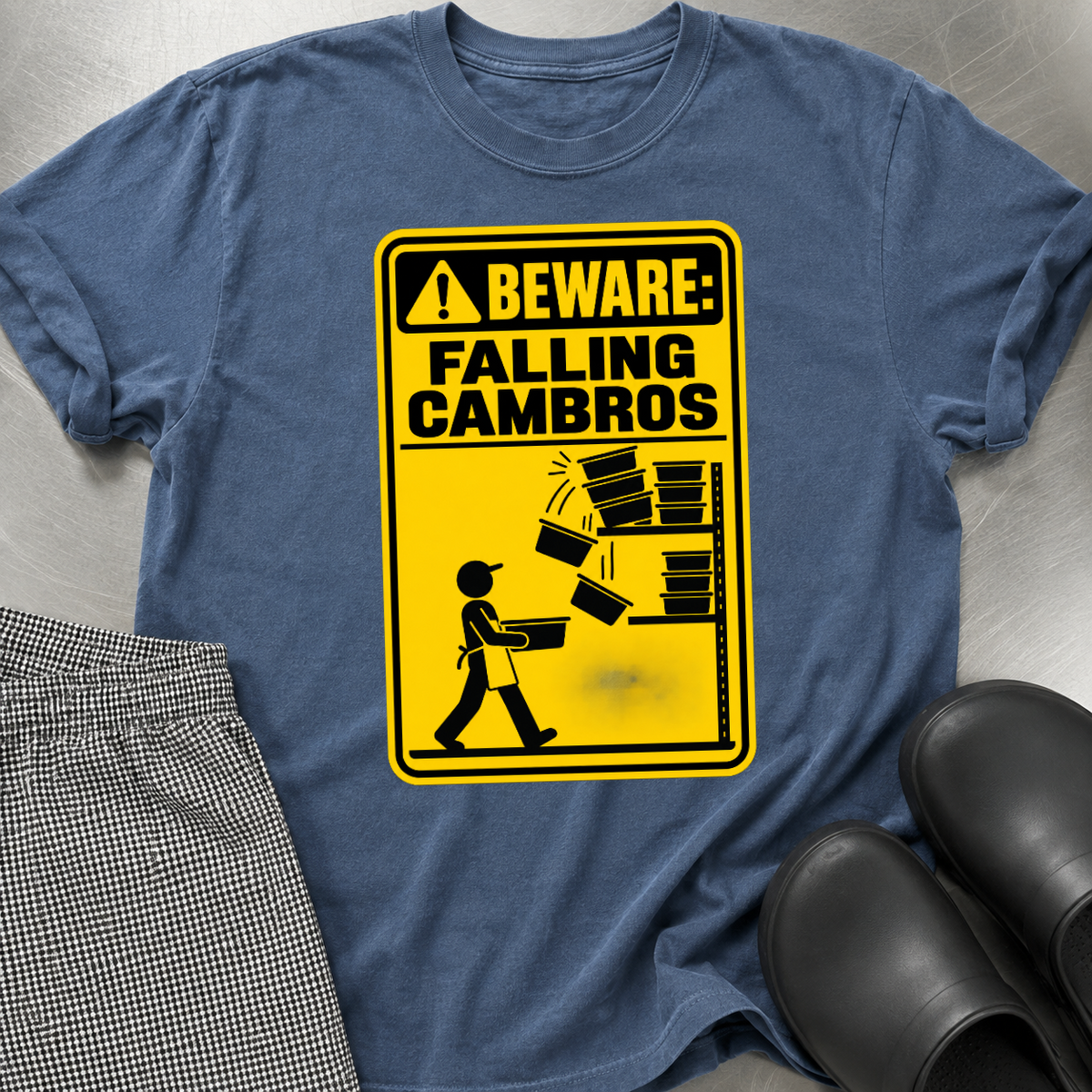 Beware Falling Cambros T-shirt