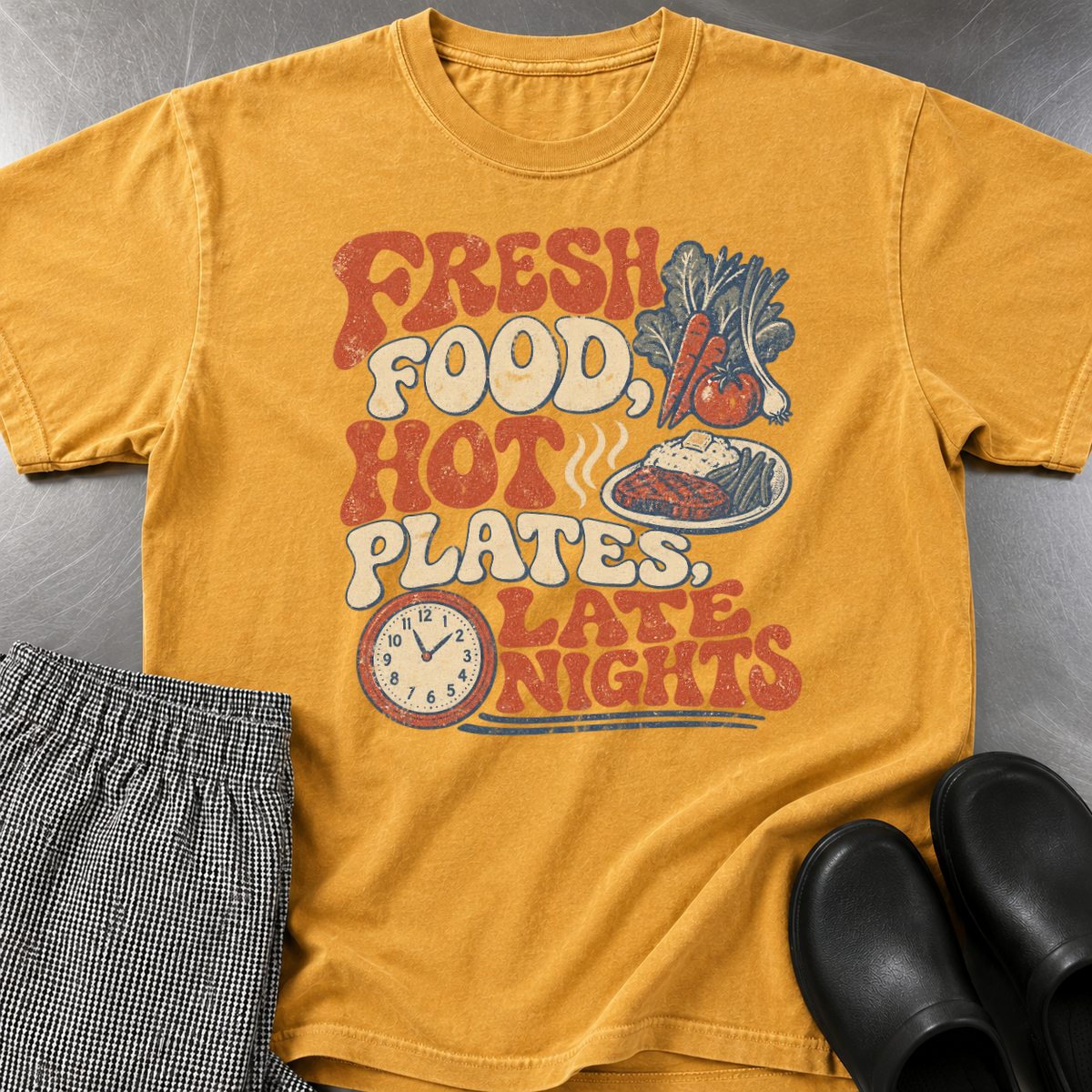 Fresh Food Hot Plates T-Shirt