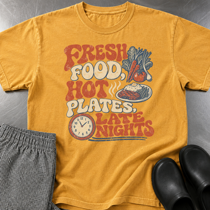Fresh Food Hot Plates T-Shirt