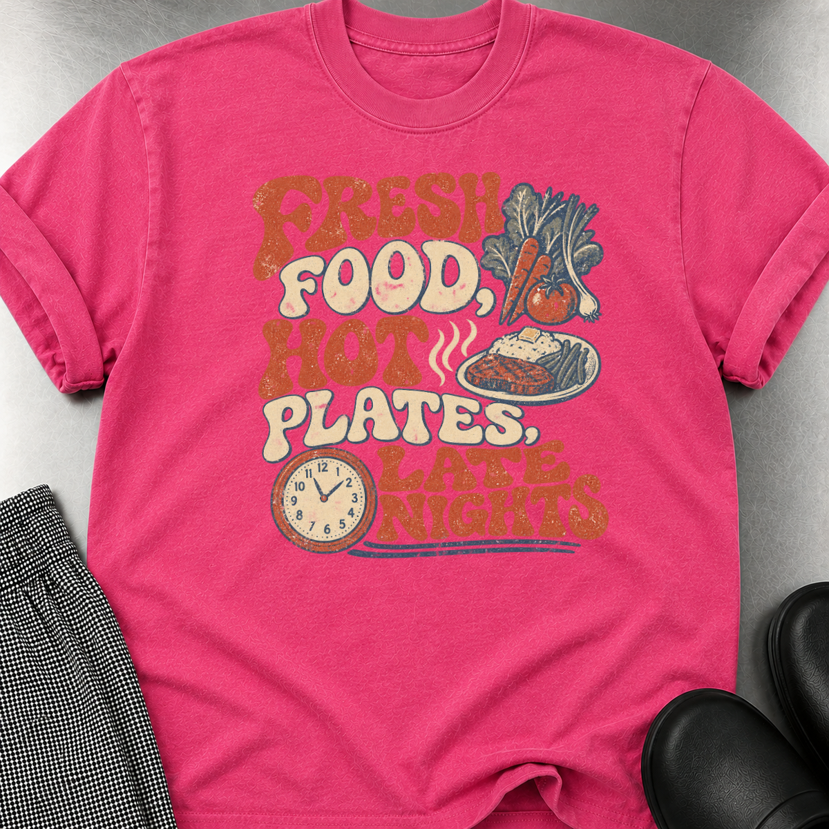 Fresh Food Hot Plates T-Shirt