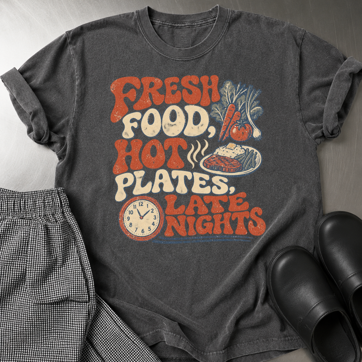 Fresh Food Hot Plates T-Shirt