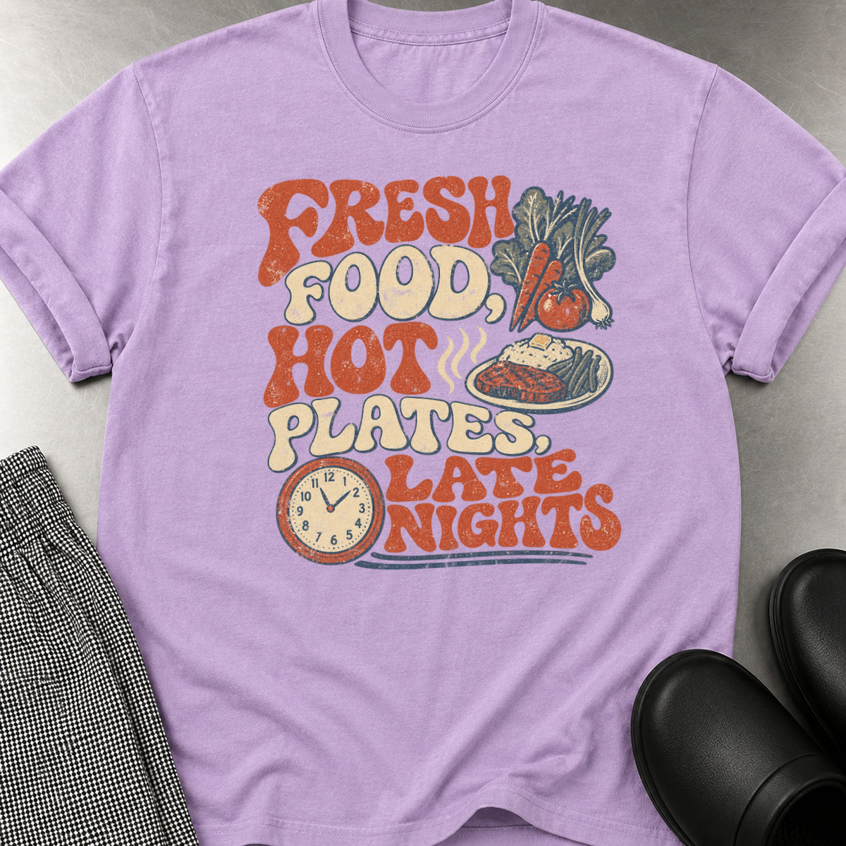 Fresh Food Hot Plates T-Shirt
