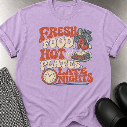Fresh Food Hot Plates T-Shirt