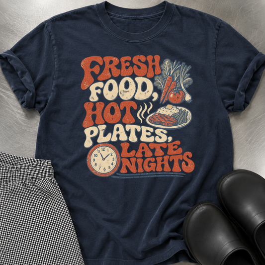 Fresh Food Hot Plates T-Shirt