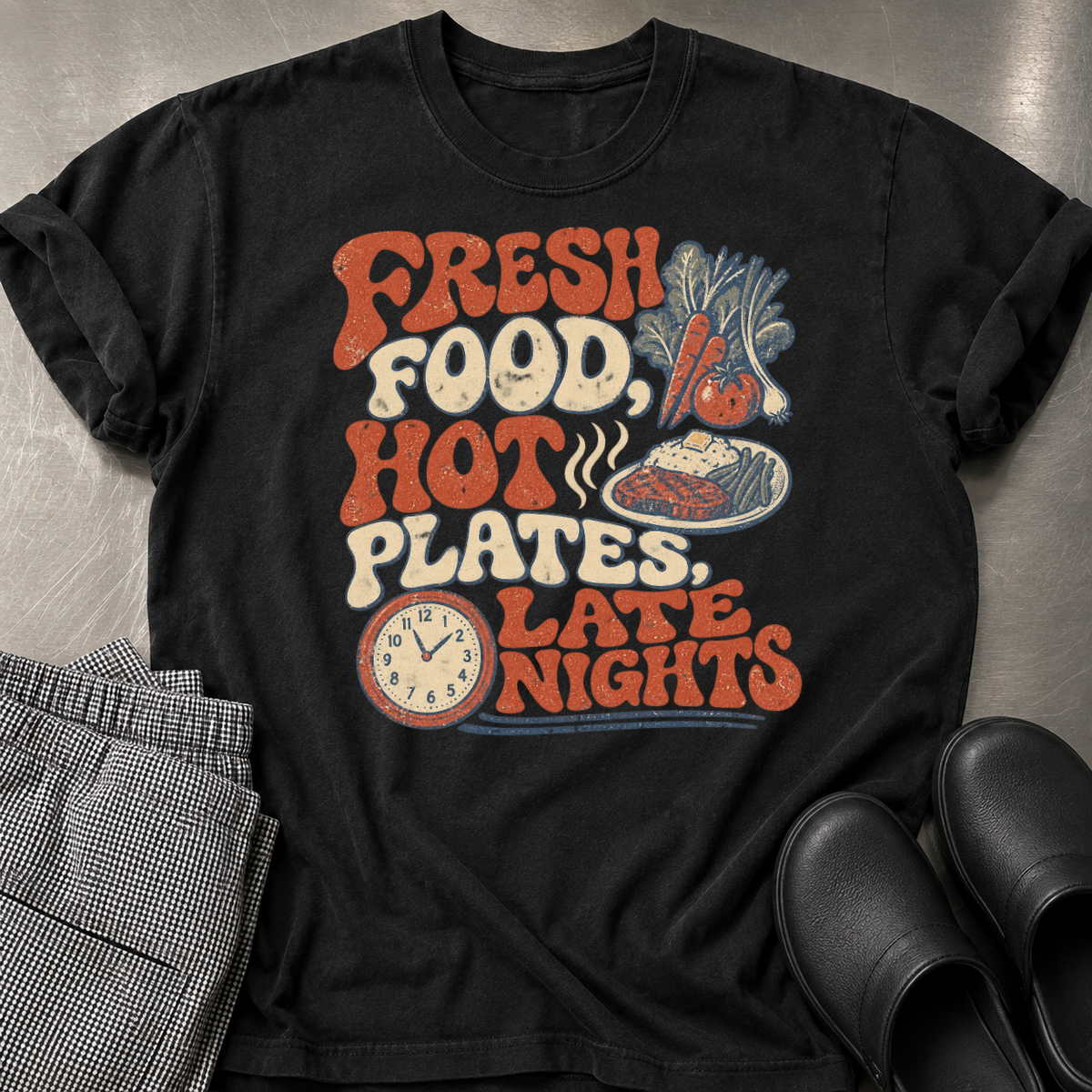 Fresh Food Hot Plates T-Shirt