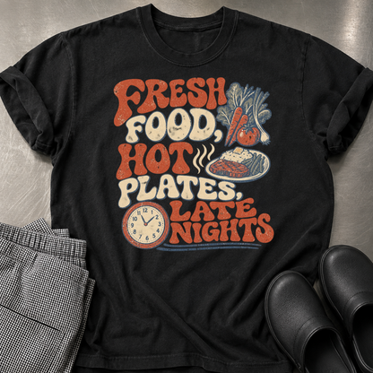 Fresh Food Hot Plates T-Shirt