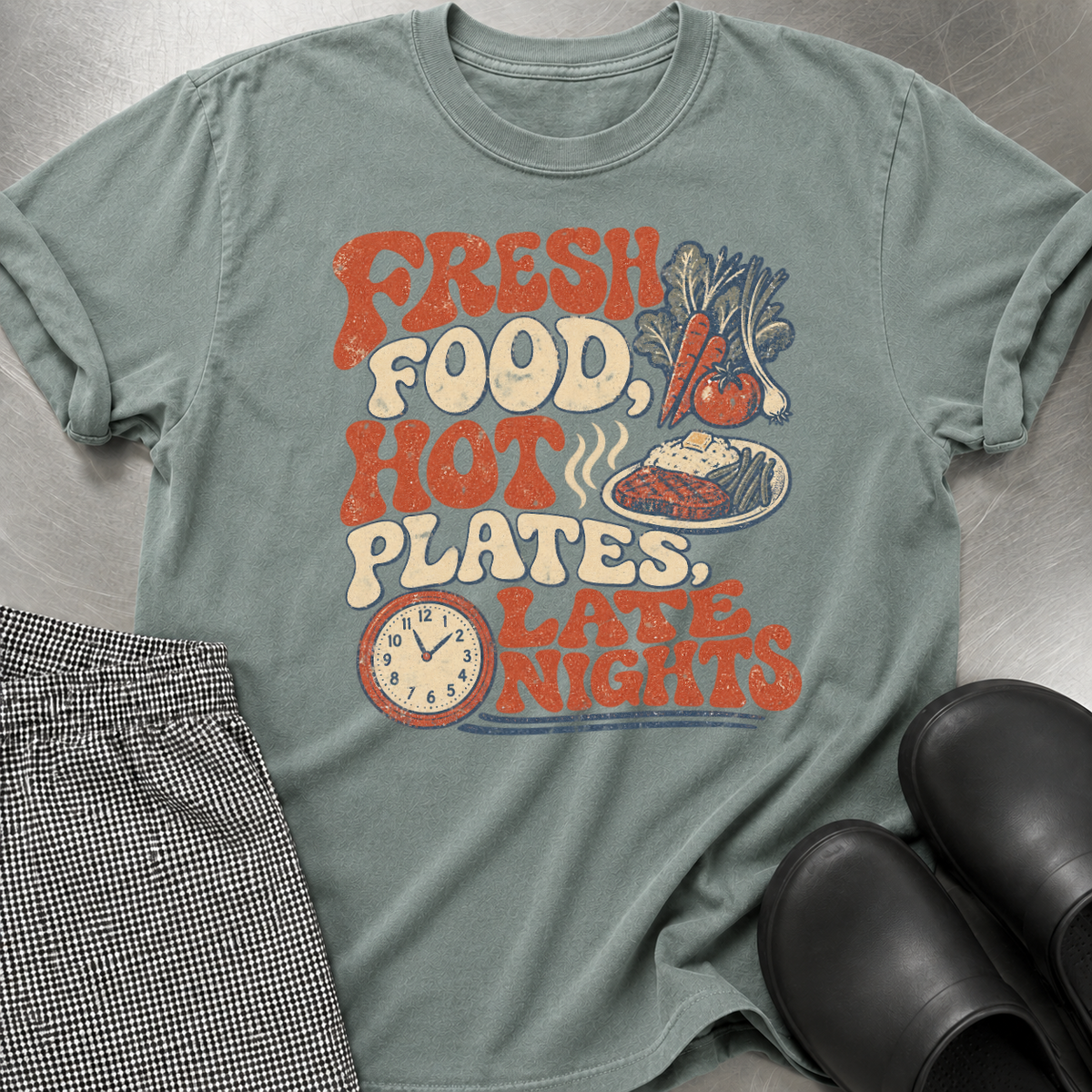 Fresh Food Hot Plates T-Shirt