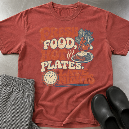 Fresh Food Hot Plates T-Shirt