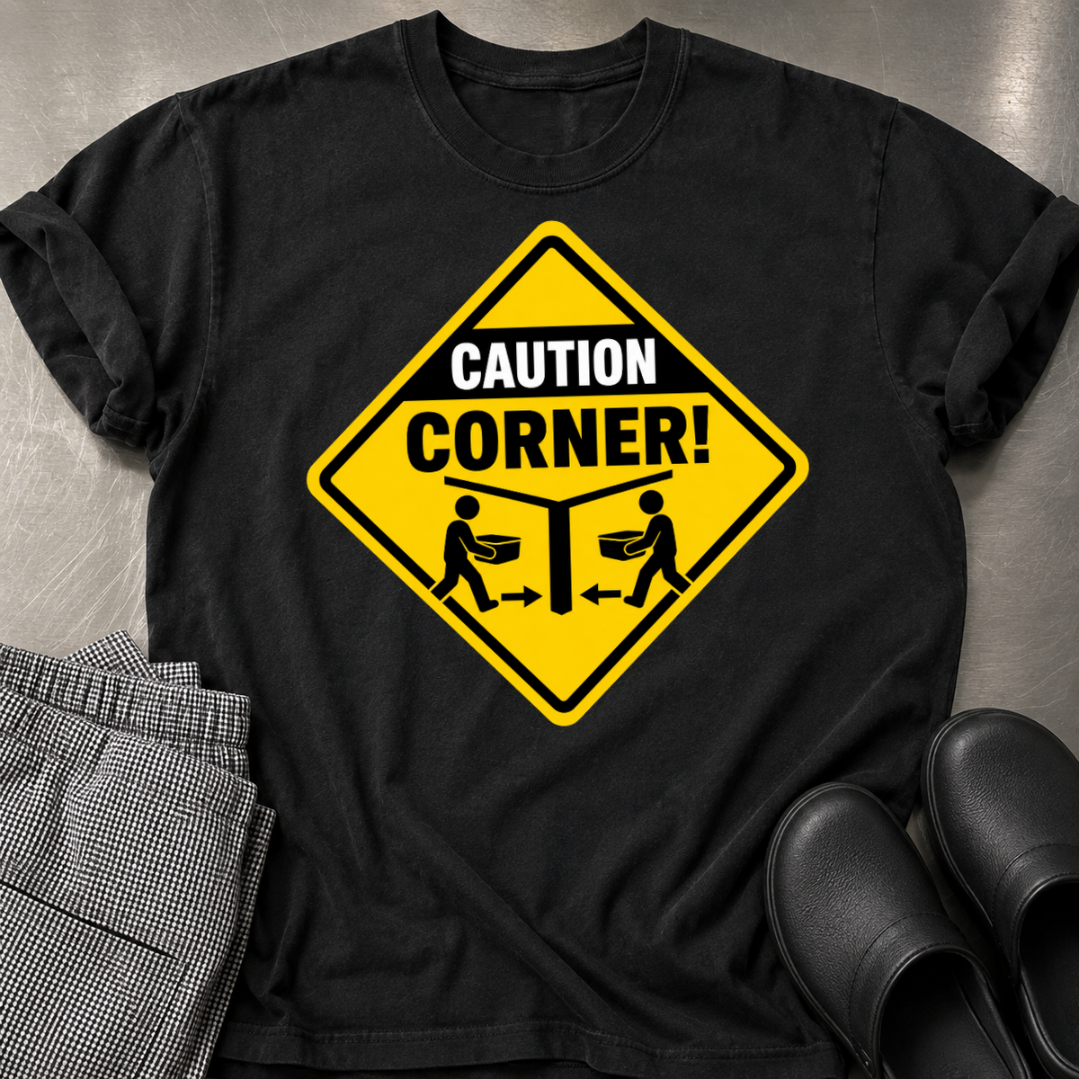 Caution Corner  T-Shirt