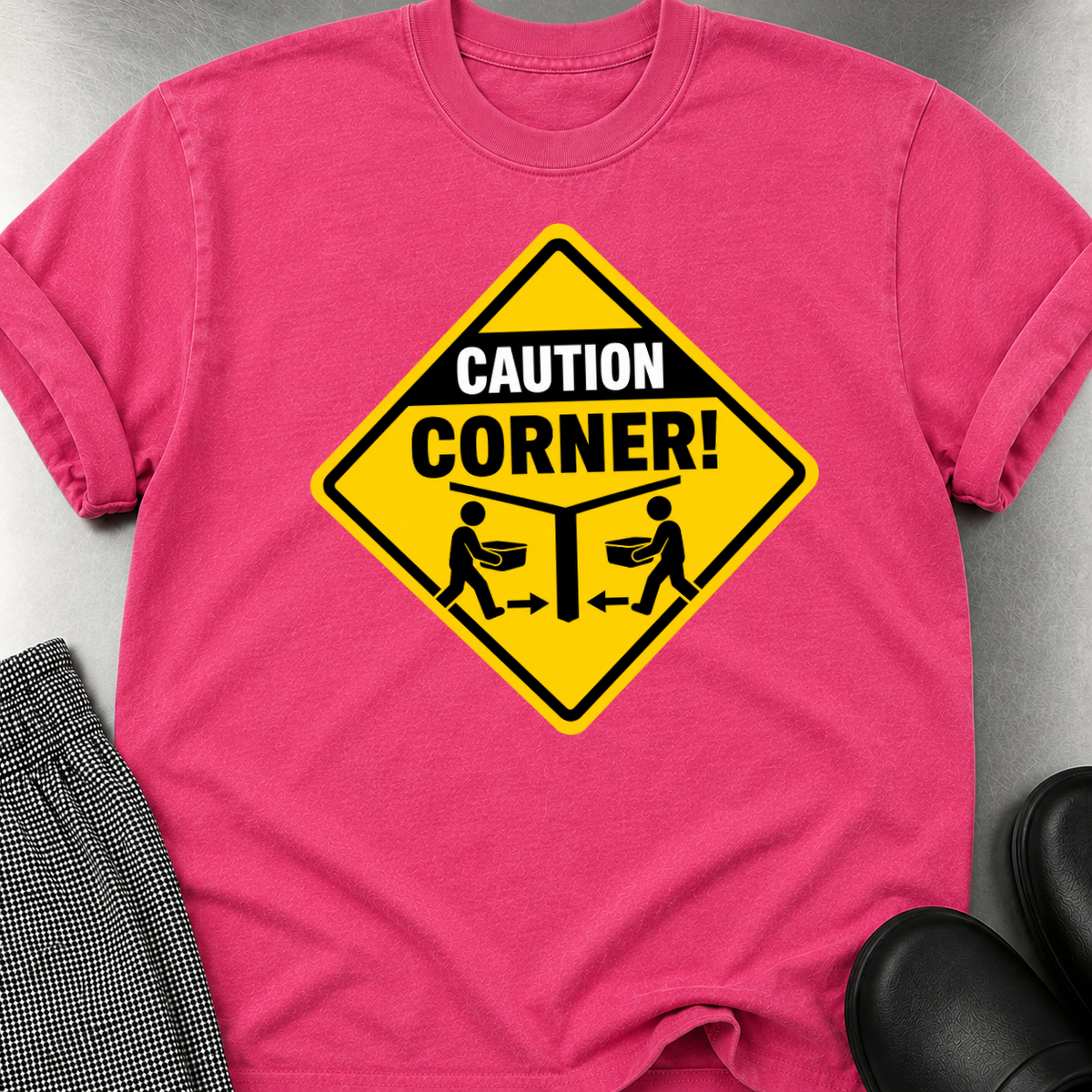 Caution Corner  T-Shirt