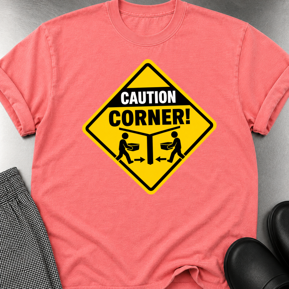 Caution Corner  T-Shirt
