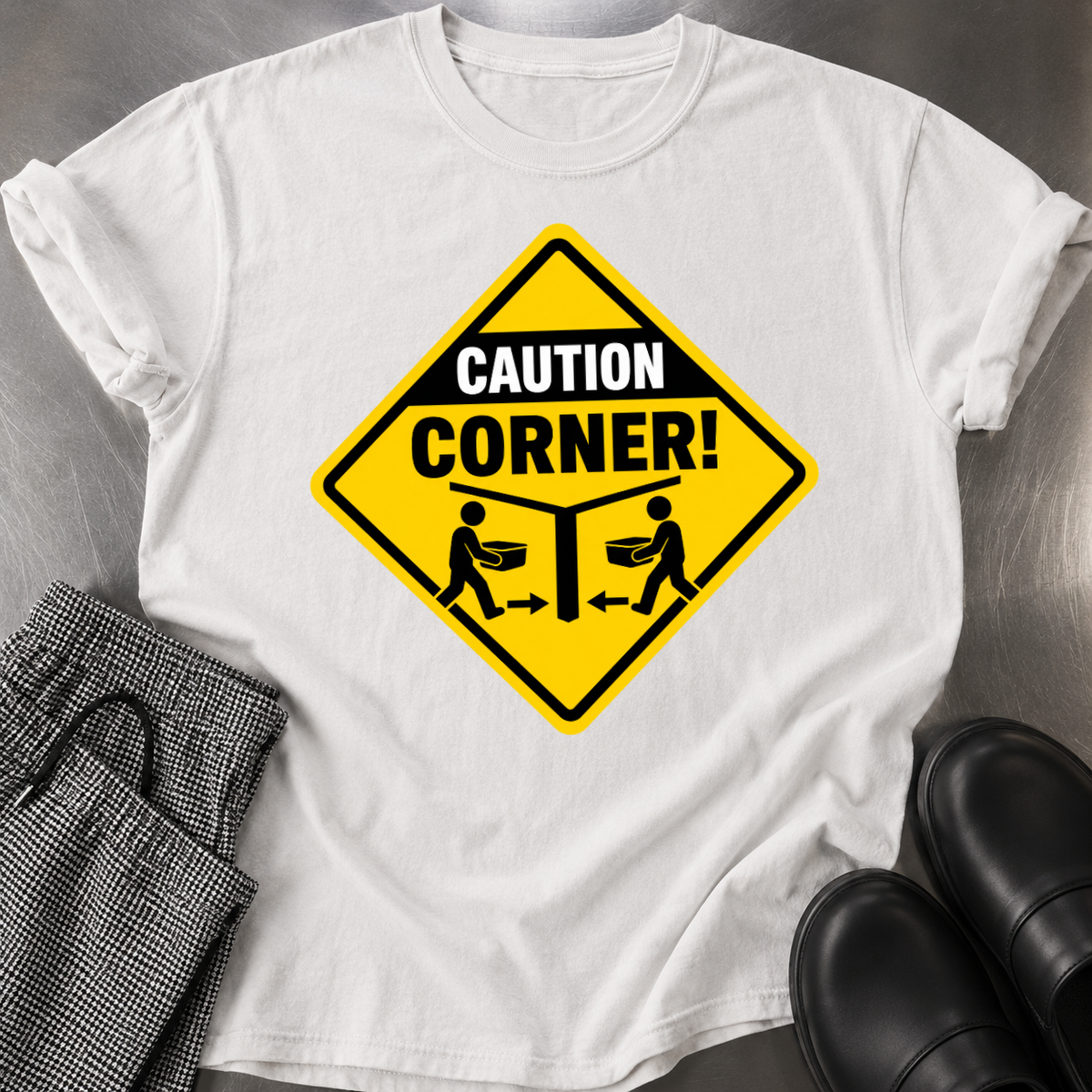 Caution Corner  T-Shirt