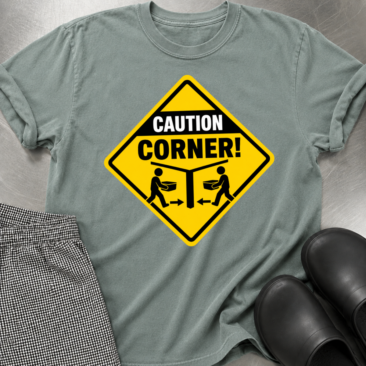 Caution Corner  T-Shirt