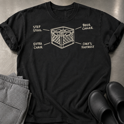 Versaltile milk crate T-Shirt