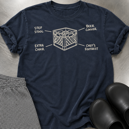 Versaltile milk crate T-Shirt