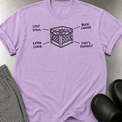 Versaltile milk crate T-Shirt