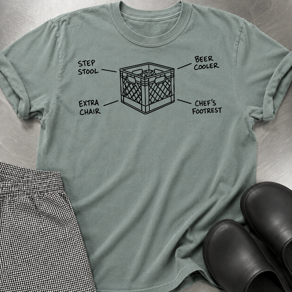 Versaltile milk crate T-Shirt