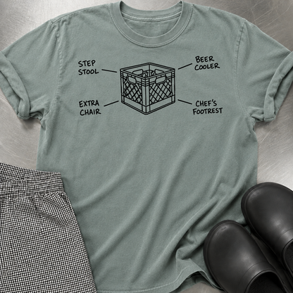 Versaltile milk crate T-Shirt
