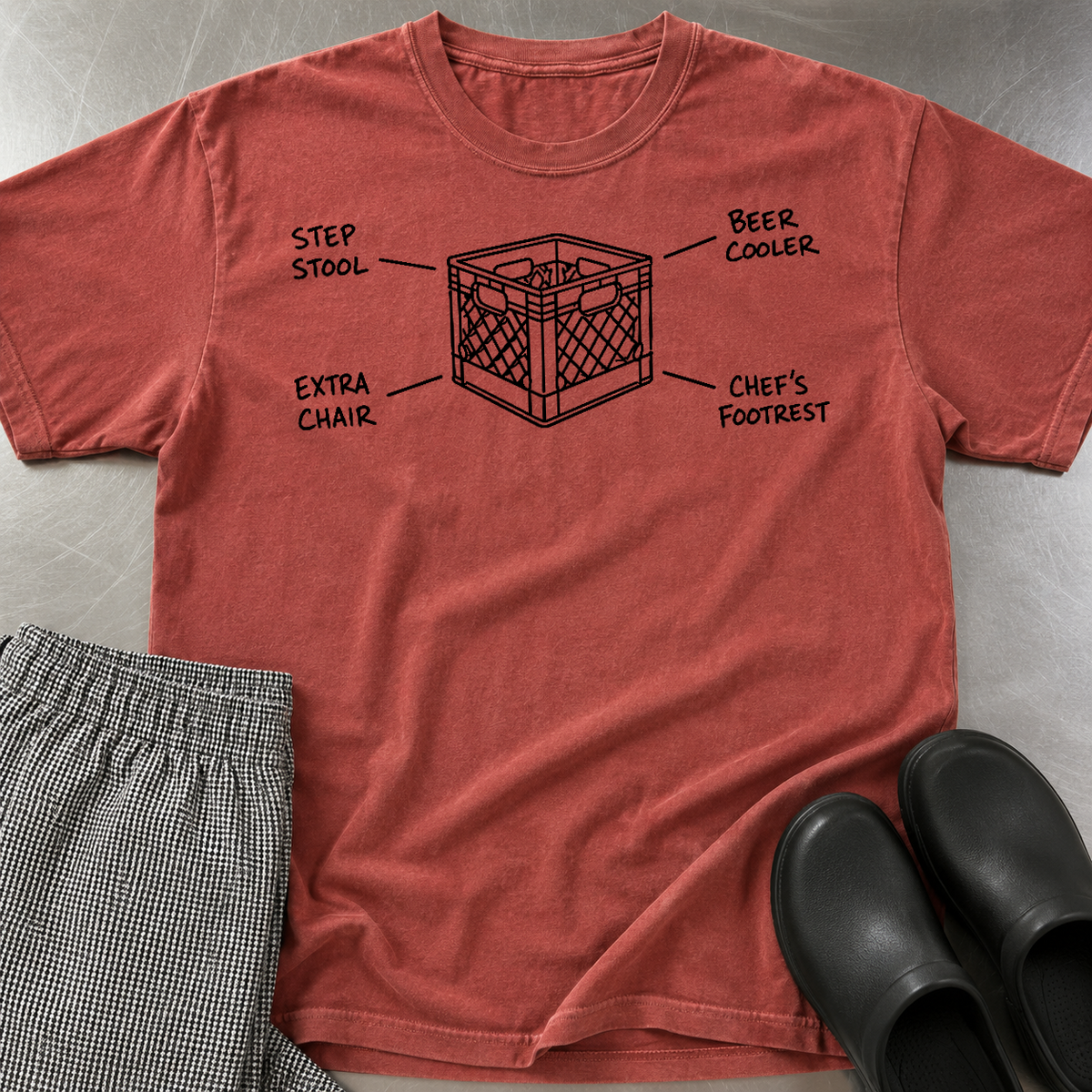 Versaltile milk crate T-Shirt
