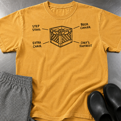 Versaltile milk crate T-Shirt