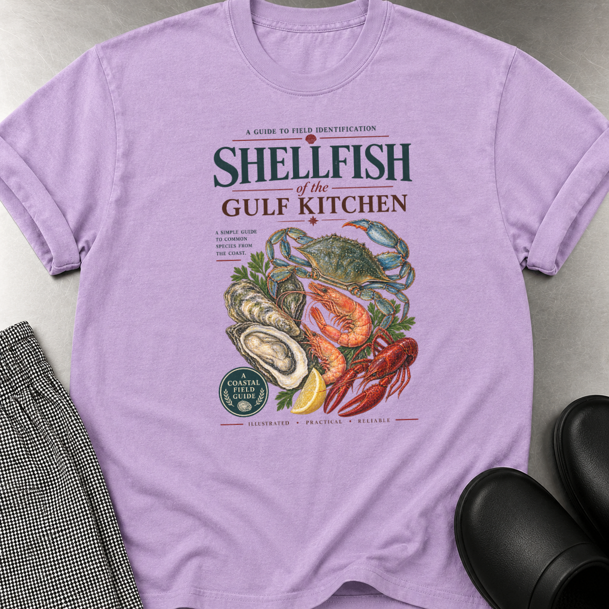 Field Guide to Shellfish T-Shirt