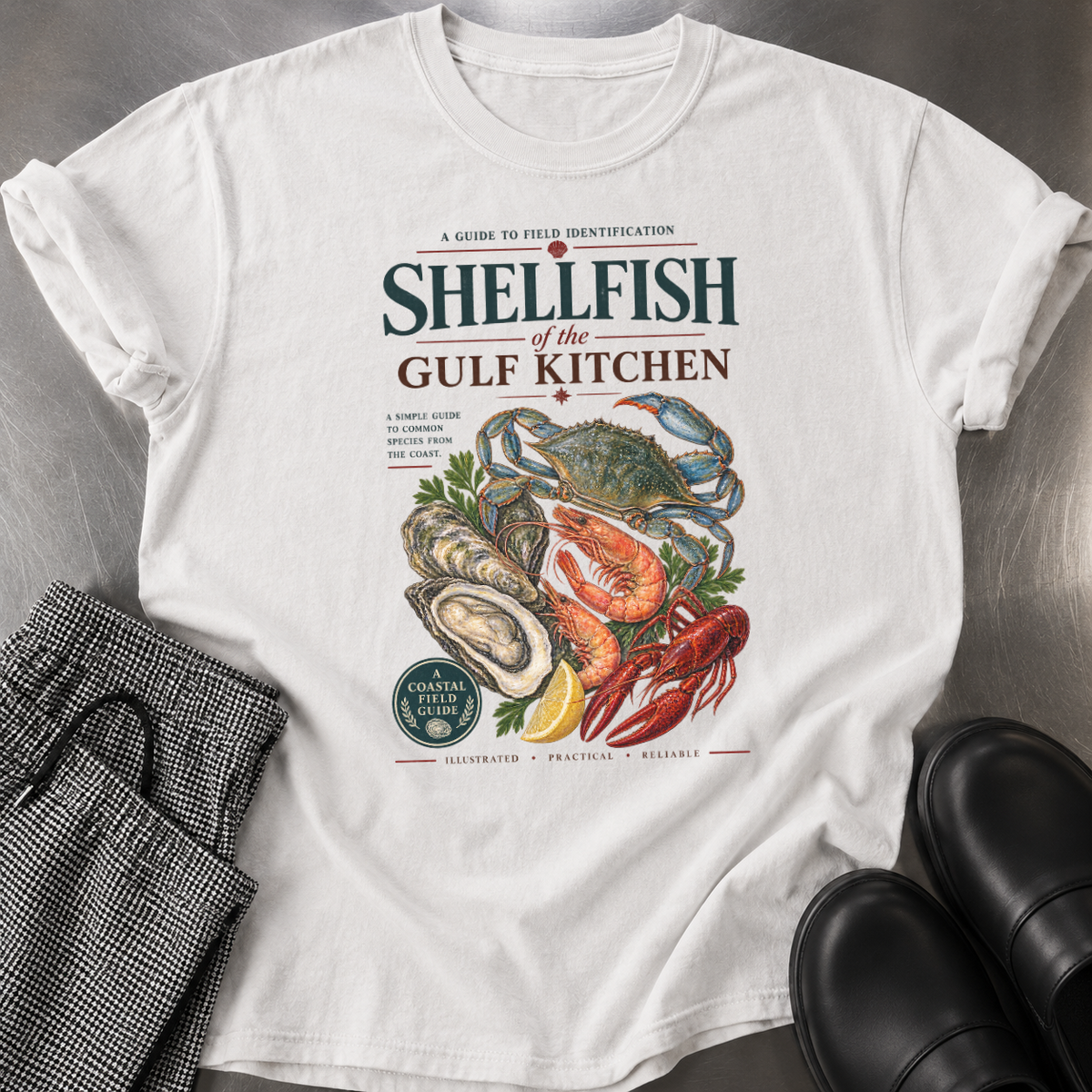 Field Guide to Shellfish T-Shirt