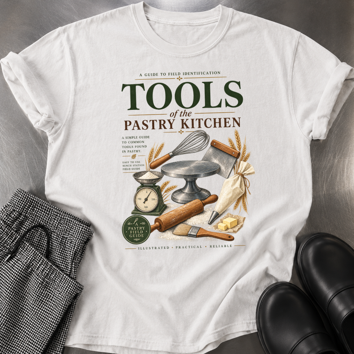 Field Guide to Pastry Tools T-Shirt