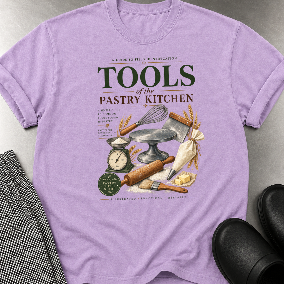 Field Guide to Pastry Tools T-Shirt