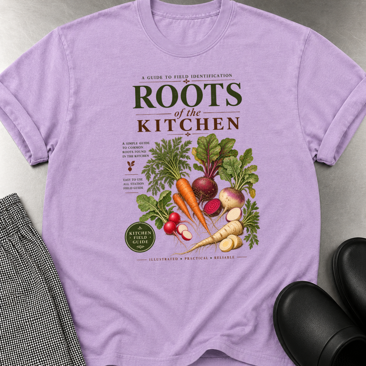 Field Guide to Roots T-Shirt