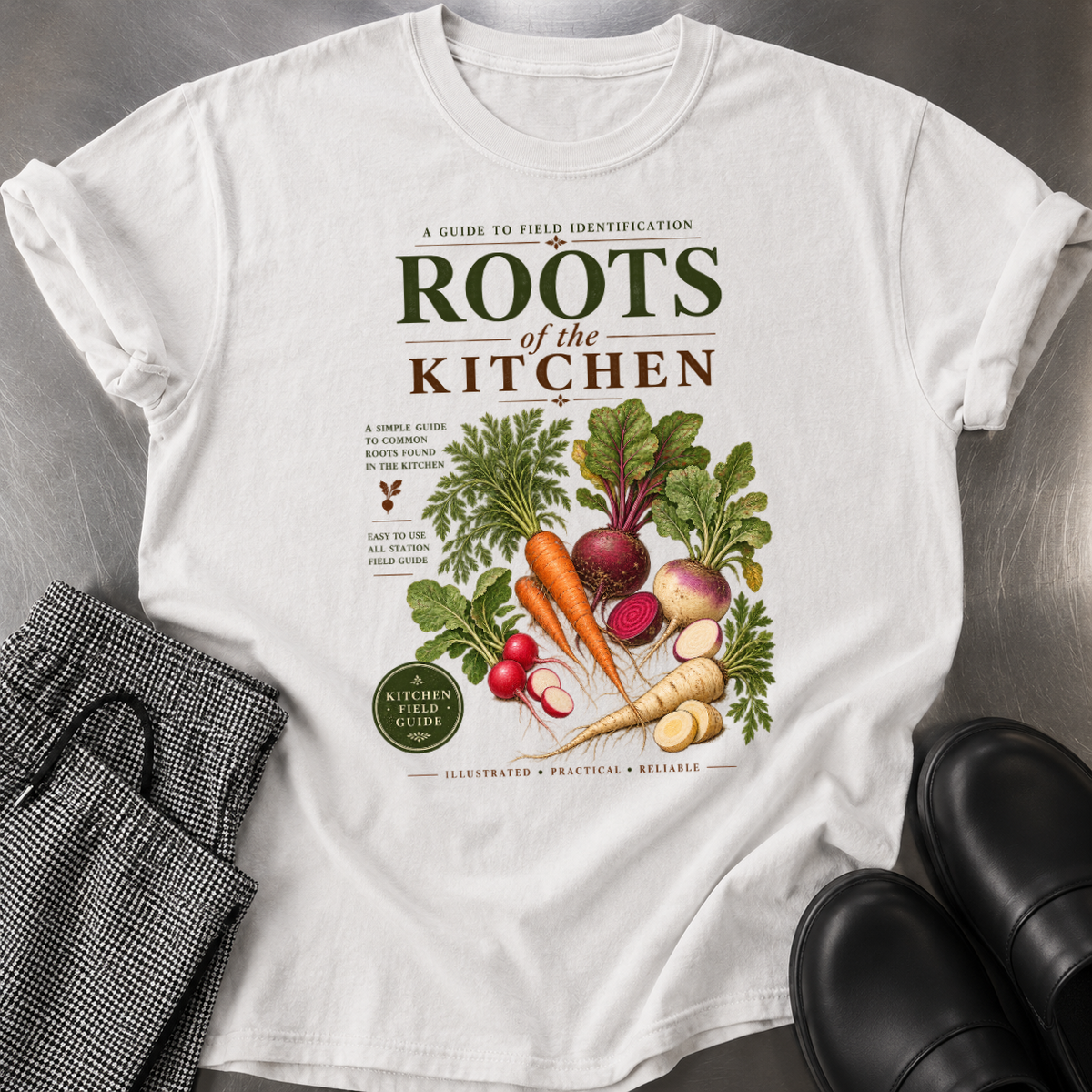 Field Guide to Roots T-Shirt