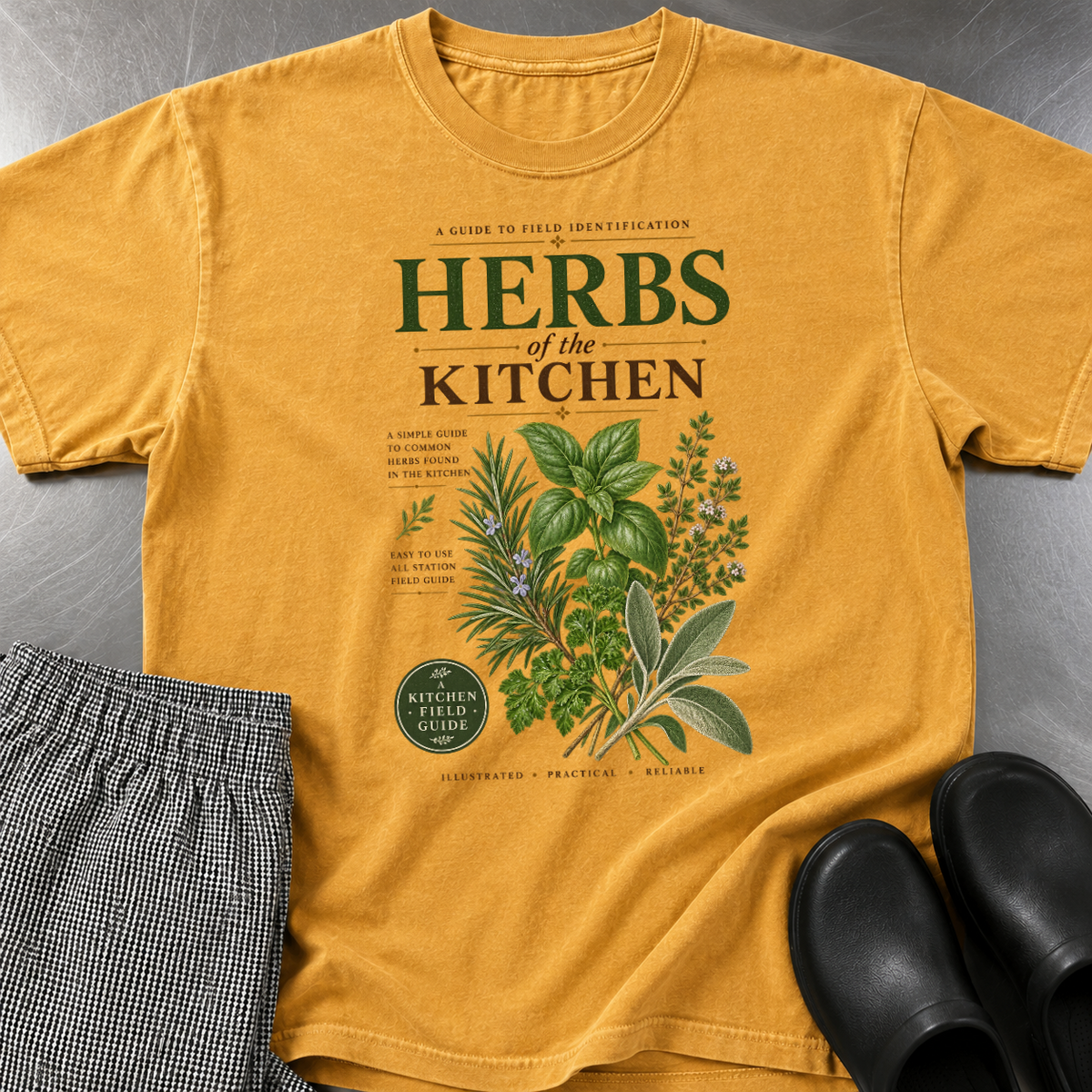Field Guide to Herbs T-Shirt