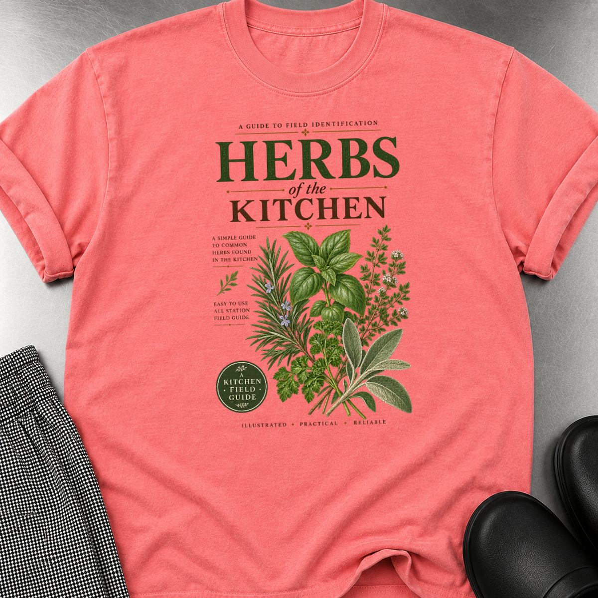 Field Guide to Herbs T-Shirt