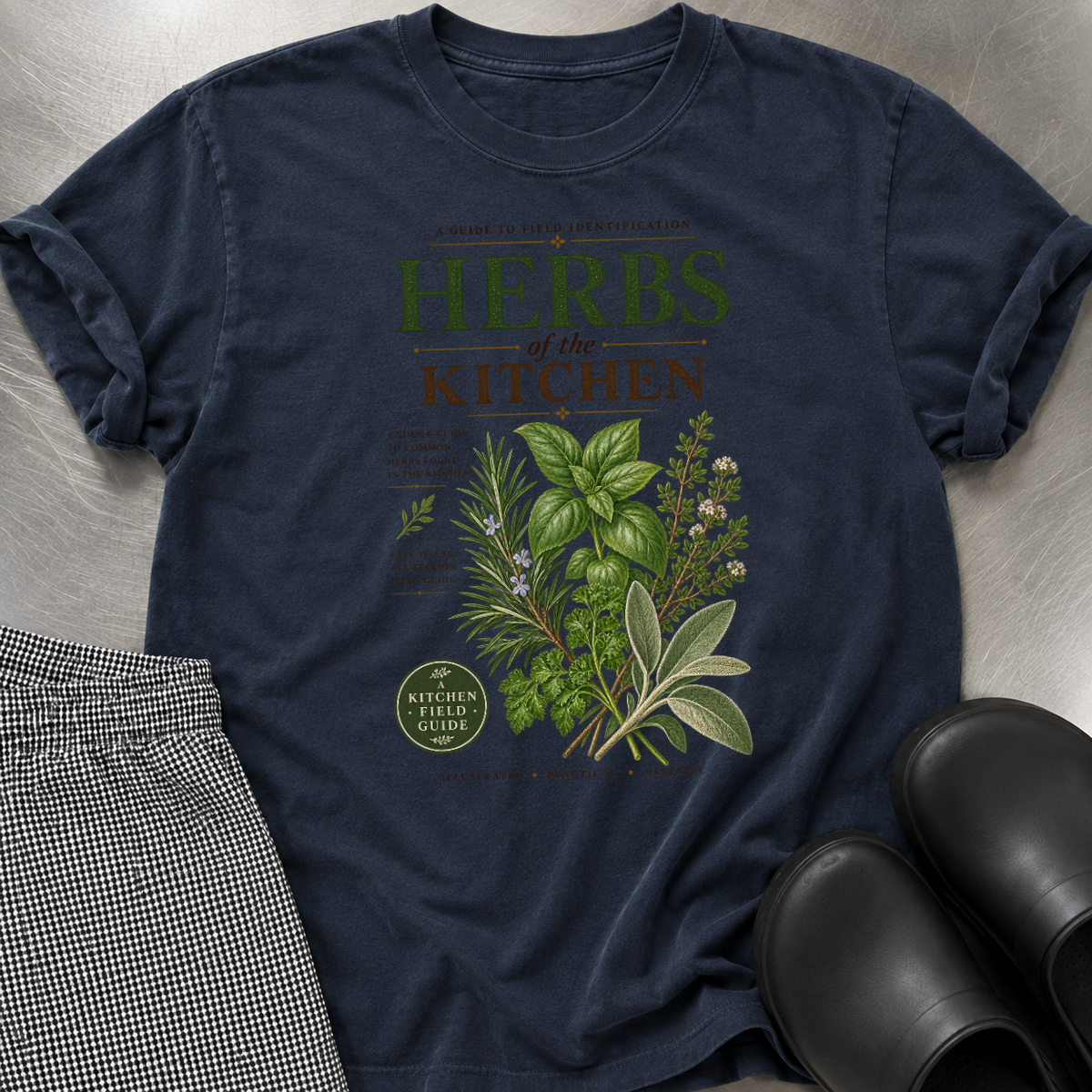 Field Guide to Herbs T-Shirt