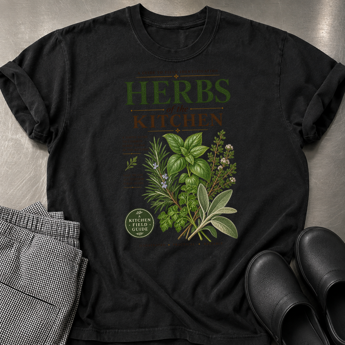 Field Guide to Herbs T-Shirt